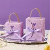 Caja de Dulces para Boda 2025 Nuevo Souvenir de Boda de Alta Gama Regalo de Agradecimiento Bolsa de Dulces para Boda Caja Especial para Empaquetar Dulces