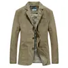 Fábrica de trajes transfronteriza en stock suministro directo primavera y otoño talla grande hombre coreano casual algodón traje conveniente abrigo occidental 817
