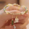 [Especial Primavera/Verano] Nuevo brazalete de bambú estilo chino para mujer, un diseño único y elegante perfecto como regalo para tu mejor amiga, con un toque de elegancia y una estética china distintiva