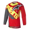 Ropa de Carreras de Motocross Off-Road de Secado Rápido para Verano para Hombres y Mujeres, Ropa de Descenso, Ropa para Montar en Bicicleta de Montaña, Camisetas de Manga Larga