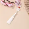 Pingente de Borla com Fivela de Paz de 8cm, Borla de Sachê Estilo Antigo, Ornamento de Pendurar Hanfu, Venda Direta e Atacado