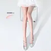 Meias Pretas para Mulheres na Primavera e Outono, Finas, Anti-Puxões, Virilha que Não Cai, Meia-Calça Sexy de Verão, Meias Pretas de Alta Transparência, Meias Longas