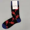 Happy Socks Meias Coloridas para Homens Ins Tendência Estilo Celebridade da Internet Série de Desenho Animado Anime Meia-Calça Moda de Rua Z