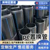 Procesamiento personalizado de tuberías de repuesto de PE, reparación de tuberías cortas con interfaz autoblocante sin excavación, reemplazo de plástico HDPE para tuberías de alcantarillado