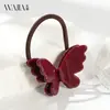 Novo Elástico de Cabelo Wjia de Acetato Borboleta, Sonhador e Simples, Corda de Cabelo Elegante Estilo Floresta, Acessório de Cabelo com Elástico de Alta Elasticidade