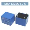 Com relé ASRD-05VDC-SL-A pino-A5V10A4PT73 SRD-12VDC-SL-A