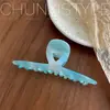 Tamanho grande não tem cor contrastante! Presilha de cabelo de acetato cor estilo ocidental grande quantidade também pode ser presilha de tubarão prendedor de cabelo presilha de cabelo para trás