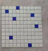 Azulejos de mosaico de cristal para piscina, piscina de observación, inodoro, estanque de peces, bañera, azulejos azules para casa de huéspedes