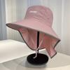 Sombrero de Pescador Impermeable de Secado Rápido para Hombre, Sombrero de Verano para Senderismo y Montañismo al Aire Libre, Ala Ancha, Protección Solar Anti-UV