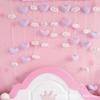 Cortina Decorativa para Puerta de Dormitorio Explosiones ktm Perro Yugui Corazón Morado Alto Valor de Color Corazón de Chica Joven Cortina Colgante para Puerta de Sala de Estar Puerta de Dormitorio Gratis