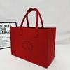 Bolsa de Fieltro Día del Festival de Medio Otoño Caja de Regalo Bolsa Tote Bolsa de Regalo Acompañante Bolsa de Almacenamiento Publicitaria Bolsa Tote Festiva