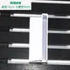 Estante de mercado de ciudad accesorios de vidrio piezas estante de exhibición apilable ranura de conexión de esquina plástico estante de mercado de ciudad estante de exhibición apilable