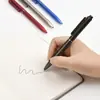 Oficina de Negocios Papelería Prensa Firma Pluma Personalizable Logo Imprimible Alto Valor Negro Empresa Publicitaria Bolígrafo de Gel