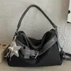 Bolso Tote Retro de Alto Valor Moda de Nicho Novedad Principios de Otoño 2026 Gran Capacidad Simple Casual Bolso de Hombro Cruzado