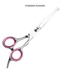 Tijeras de Peluquería Fabricante Mayorista Acero Inoxidable 6 pulgadas Set de Peluquería para Mascotas Tijeras de Diente Fino Tijeras de Peluquería Gama Media
