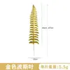 Folhas de Tartaruga Simuladas Pontilhadas Suprimentos para Decoração de Feriado Havaiano Folhas de Seda Parede de Fundo de Casamento Acessórios de Plantas Verdes