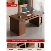Mesa de computador de mesa, escrivaninha para quarto, escrivaninha para home office, design simples e moderno, escrivaninha fácil de montar com gavetas