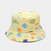 Sombrero de pescador de doble cara con estampado de tiburón submarino para hombres y mujeres, ideal para viajes al aire libre, protección solar, ideal para estudiantes y amantes.