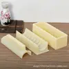 Set de Herramientas para Hacer Rollos de Sushi, Molde para Algas Marinas, Molde para Bolas de Arroz, Set Completo de Moldes para Bento, Estilo Japonés Redondo