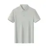 Camisa Polo de Seda de Amora Mesclada 220g, 40 Fios, com Gola, Roupa de Trabalho Feita Sob Medida, Camisa Cultural para Grupo, Roupa de Trabalho Bordada com Texto Impresso