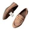 2026 Novos Mocassins Retrô Fashion Versátil Nicho Preguiçoso Tamanho Grande Sapatos Femininos Individuais Comércio Exterior Atacado
