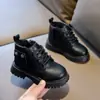 Botas de Algodón para Niños 2026 Estilo Invierno Moda Infantil Botas tipo Martin Estilo Coreano Bebé Espesadas Niñas Cálidas Moda Botines Cortos