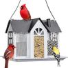 Amazon Explosiones Jardín Bañera para Pájaros Bandeja Colgante Comedero para Pájaros Jardín Exterior Automático Bañera para Pájaros