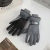 Guantes de Esquí para Mujer, Forrados de Polar Grueso para Invierno, Ciclismo al Aire Libre, a Prueba de Frío, Cortavientos, Deportes de Montañismo, Guantes Calientes y a Prueba de Frío