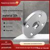Placa de flange de solda plana de aço inoxidável 304 placa de flange de aço inoxidável de alta pressão placa de flange de solda plana 316L chapa de flange de solda por atacado