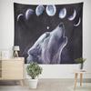 Tapiz Decorativo de Pared Animal Fluorescente Nórdico Transfronterizo Tela de Fondo para Decoración de Alojamiento en Casa Tela Colgante de Animal Audaz
