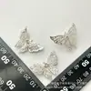 Acessórios de Prata Borboleta Miao DIY Decorações de Liga Pingentes Contas Miçangas Espaçadoras Materiais para Pulseira Colar Verão 2025 Étnico