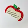 Novo Pente Flor Tulipa em Formato de Animal, Criativo e Divertido, Pente de Maquiagem de Acetato Vegetal de Alta Qualidade, Pente Portátil para Penteado