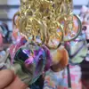 Directamente del fabricante: Llavero Colgante de Concha Acrílica de Colores, Exquisito y Lindo, Chapado en Color, Adecuado para Bolsos de Niñas y Accesorios de Coche