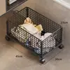 Cesta de almacenamiento para calcetines apestosos para gente perezosa, cajón extraíble para debajo del gabinete del baño, tendedero temporal para calcetines sucios con ruedas