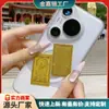 Oro Puro 999 Ocho Santos Patronos Pegatinas para Teléfono Móvil Animales del Zodiaco Buda Pegatinas Doradas Santos Patronos Thangka Pegatinas Metálicas Lote