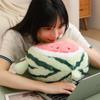 Celebridad de Internet Linda Almohada Grande de Sandía Almohada para Dormir para Niñas Adornos Decorativos Cojín Cojín Lumbar Sofá Cojín para Sala de Estar
