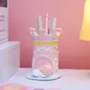 Nuevo Adorno de Escritorio Personalizado: Lámpara Portalápices de Buda Brillante Creativa y de Moda, Decoración de Almacenamiento Regalo