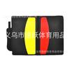 Suministros de Equipo para Árbitros de Competición de Fútbol Bandera de Corte Lateral Recogedor de Banderas Rojo y Amarillo Marca Protector Bucal Profesional Silbato Bandera de Viaje