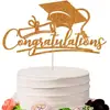 Transfronterizo 2027 Nuevo Producto Temporada de Graduación Decoraciones para Pasteles Temáticas Toppers Decoración de Pastel de Graduación Felicitaciones Personalización