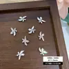 Accesorios para Uñas con Circonita Brillante, Moño, Corazón, Estrella Radiante, Flor de Cinco Pétalos, Productos Terminados Hechos a Mano, Decoraciones para Uñas con Pedrería Apilada