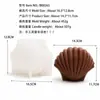 Molde de Silicona para Vela de Concha Grande Pequeño Molde para Vela de Vieira BK8068 BK8101 BK8187
