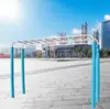 Nuevo equipo de fitness al aire libre de estándar nacional artículos deportivos al aire libre plaza del parque comunitario barra horizontal escalera máquina para caminar