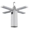 Linterna de camping plegable de cuatro hojas para exteriores con indicador de batería, conveniente, de larga duración, recargable por USB y sirve como linterna de iluminación de emergencia