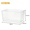 Caixa de armazenamento de mesa com tampa, caixa organizadora transparente para lanches de frutas e vegetais, itens diversos de cozinha, caixa de armazenamento para geladeira doméstica