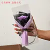 Flores de Sabão Dia dos Namorados, Flores Artificiais, Rosas de Manta, Buquês de Bolso Prontos, Flores Preservadas, Flores Artificiais, Flores Artesanais Transfronteiriças
