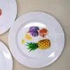 Producto Nuevo Plástico Creativo Impresión Nórdico Plato de Snacks Mesa de Comedor en Casa Snack Snack Snack Plato de Frutos Secos Plato de Frutas