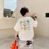 Roupas infantis Camiseta de manga curta masculina e feminina Algodão absorvente de suor Respirável INs Verão Novo Bebê Infantil Top de meia manga