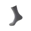 Jilin Luren 9111 Cor Sólida Meia-Panturrilha Extra Grande Outono e Inverno Masculino Média Espessura Sem Costura Casual Masculino Meias Grossas