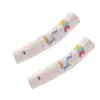 Mangas de Gelo Infantis Vvc para Meninos e Meninas, Mangas de Seda Gelada Cartoon Fofo de Verão para Proteção Solar de Bebê, Proteção UV