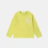 Camisetas Bluem Modernas para Niños Mayores, Camisetas Básicas de Moda para Niños, Tops Elegantes para Niñas, Estilos Modernos de Primavera y Otoño, Moda de Colaboración Heritage